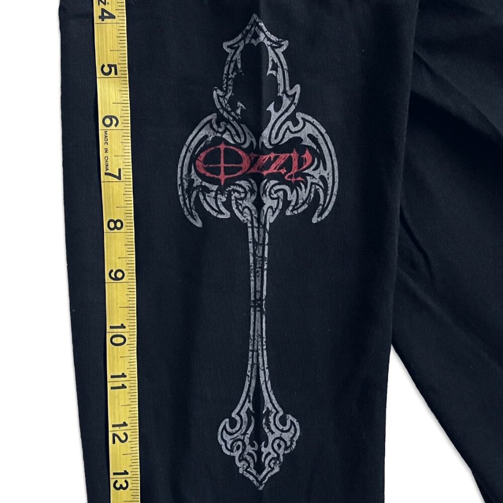 Ozzy Osbourne - Skull & Crossbones Vintage LS T-Shirt - Picture 10 of 11